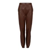 Elegante Hoge Taille Broek Liu Jo , Brown , Dames