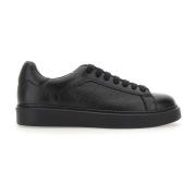 Zwarte Sneakers Doucal's , Black , Heren