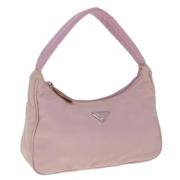 Pre-owned Nylon handbags Prada Vintage , Pink , Dames