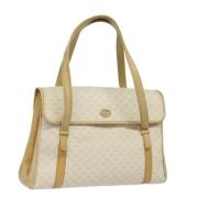 Pre-owned Leather gucci-bags Gucci Vintage , White , Dames