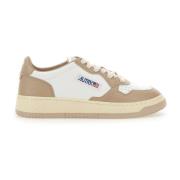 Lage Sneakers voor Vrouwen Autry , Beige , Dames