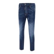 Stijlvolle Jeans voor Heren Dsquared2 , Blue , Heren