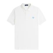 Effen Polo Shirt M6000 Fred Perry , White , Heren