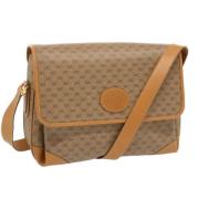 Pre-owned Leather gucci-bags Gucci Vintage , Beige , Dames