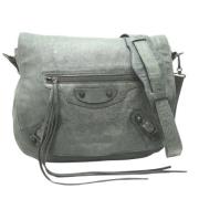 Pre-owned Leather balenciaga-bags Balenciaga Vintage , Green , Dames