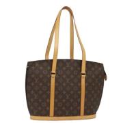 Pre-owned Canvas shoulder-bags Louis Vuitton Vintage , Brown , Dames