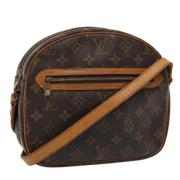 Pre-owned Canvas shoulder-bags Louis Vuitton Vintage , Brown , Dames