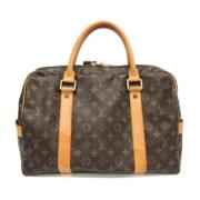 Pre-owned Canvas travel-bags Louis Vuitton Vintage , Brown , Unisex