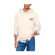 Grafische Entry Sweatshirt Tommy Hilfiger , Beige , Heren