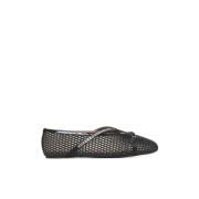 Kristal Ballet Flats D'Accori , Black , Dames