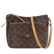 Pre-owned Canvas louis-vuitton-bags Louis Vuitton Vintage , Brown , Da...