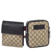 Pre-owned Canvas gucci-bags Gucci Vintage , Multicolor , Heren