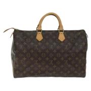 Pre-owned Canvas louis-vuitton-bags Louis Vuitton Vintage , Brown , Da...