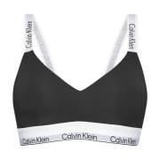 Zwarte Ingelegde Gewatteerde Bh Calvin Klein , Black , Dames