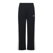 Zwarte Track Pants met Zijstrepen Palm Angels , Black , Heren