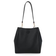 McGraw Bucket Bag Tory Burch , Black , Dames