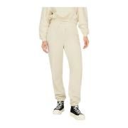 Elastische taille dames joggers Only , Beige , Dames