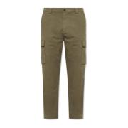 Broek met talrijke zakken Woolrich , Green , Heren