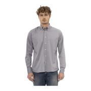 Button-down korte mouwen shirt Melody Baldinini , Gray , Heren