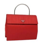 Pre-owned Nylon handbags Prada Vintage , Red , Dames