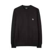 Zebra Sweatshirt - Zwart PS By Paul Smith , Black , Heren