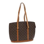 Pre-owned Canvas shoulder-bags Louis Vuitton Vintage , Brown , Dames