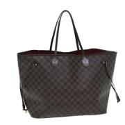 Pre-owned Canvas shoulder-bags Louis Vuitton Vintage , Brown , Dames