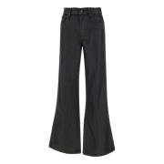 Zwarte Broek 7 For All Mankind , Black , Dames