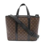 Pre-owned Canvas louis-vuitton-bags Louis Vuitton Vintage , Brown , Da...