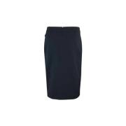 Midi Rok met Kettingdetail Liu Jo , Black , Dames