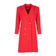 Elegante V-Hals Jurk Liu Jo , Red , Dames