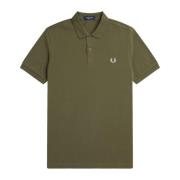 Slim Fit Plain Polo Uniform Green Fred Perry , Green , Heren