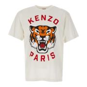 Paris T-shirts en Polos Wit Kenzo , White , Heren