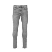 Slim Taper Jeans Levi's , Gray , Heren