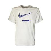 Logo T-shirt voor mannen Nike , White , Heren