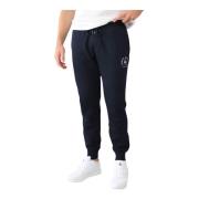 Heren Joggers met Zijlogo Tommy Hilfiger , Blue , Heren