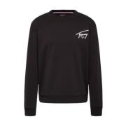 Grafische Entry Sweater Tommy Hilfiger , Black , Heren