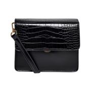 Stijlvolle Crossbody Tas voor Vrouwen Only , Black , Dames