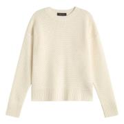 Platinum Jersey Sweater Fabiana Filippi , Beige , Dames