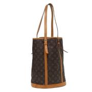 Pre-owned Canvas louis-vuitton-bags Louis Vuitton Vintage , Brown , Da...