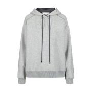 Melange Hooded Sweatshirt Iceberg , Gray , Dames