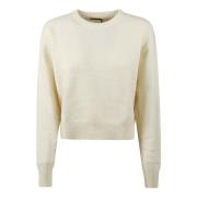 Comfortabele Gebreide Pullover Sweater Ralph Lauren , Beige , Dames