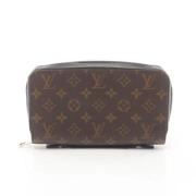 Pre-owned Canvas wallets Louis Vuitton Vintage , Brown , Heren