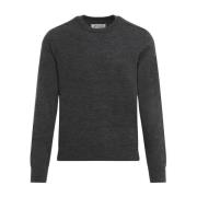 Houtskool Crewneck Sweater Maison Margiela , Gray , Heren