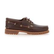 Bruine Platte Schoenen Timberland , Brown , Heren