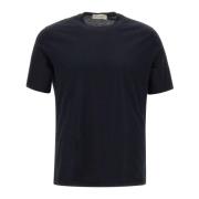 Zwarte T-shirts en Polos Filippo De Laurentiis , Black , Heren