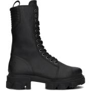 Meisjes Delia Veterboots NIK & NIK , Black , Dames