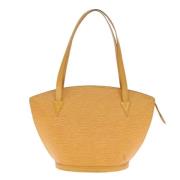 Pre-owned Leather louis-vuitton-bags Louis Vuitton Vintage , Yellow , ...