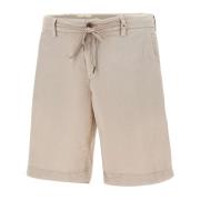 Beige Shorts voor Vrouwen Myths , Beige , Heren