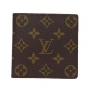 Pre-owned Canvas wallets Louis Vuitton Vintage , Brown , Dames